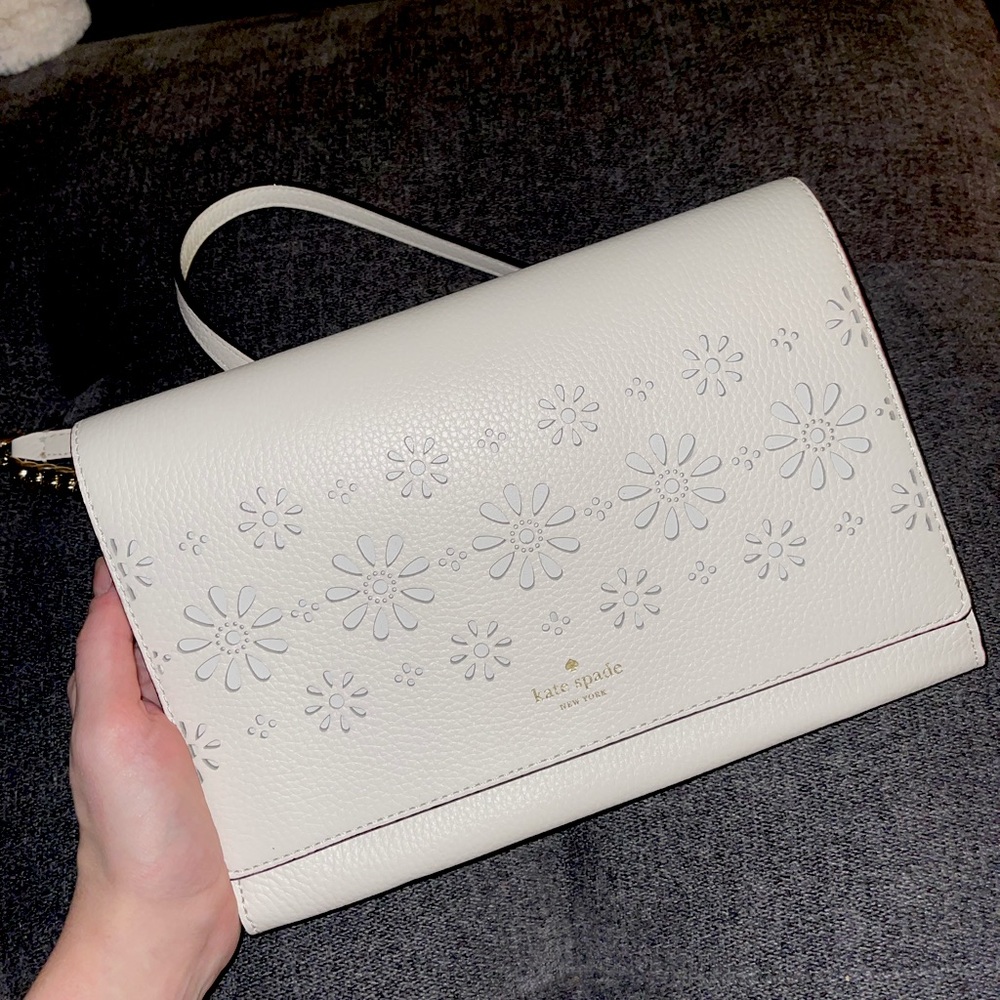 NWOT Kate Spade Eyelet crossbody